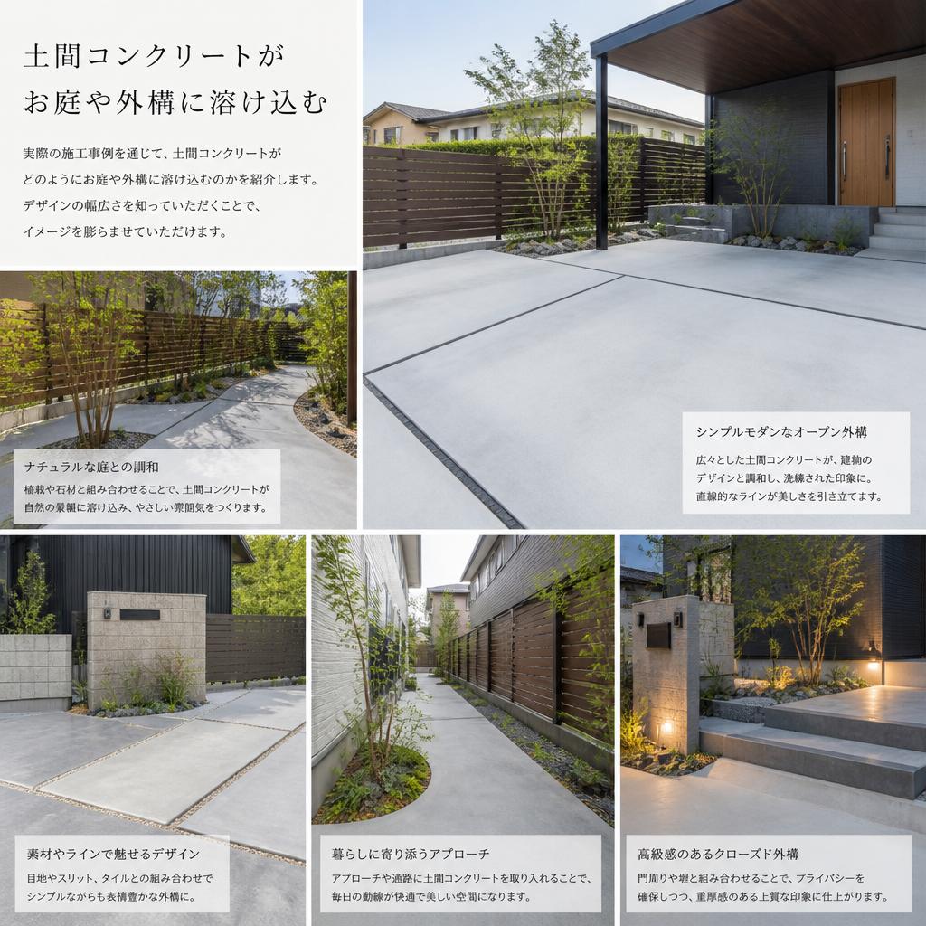 T-styleの土間コンクリート施工事例